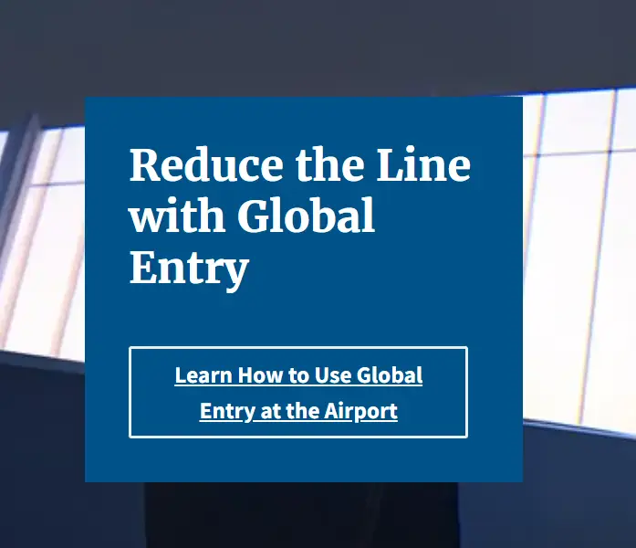 Global Entry Link Image